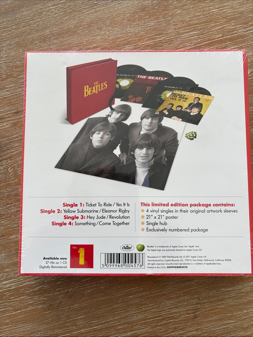 New Sealed The Beatles The Singles